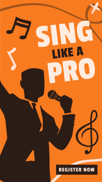 Sing Like a Pro Facebook Story