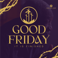 Simple Good Friday Instagram Post