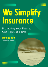 Simplify Insurance  Flyer