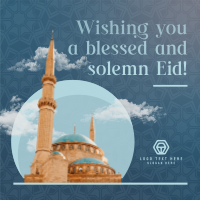 Eid Al Adha Greeting Instagram Post