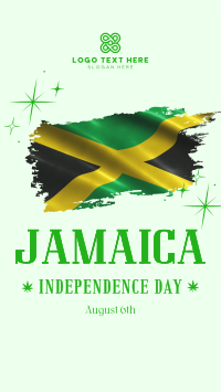 Modern Jamaica Independence Day Facebook Story