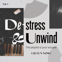 Relaxing Playlist Instagram Post Design