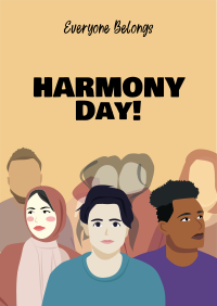 Harmony Day Celebration Flyer