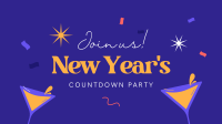 New Year Countdown Facebook Event Cover