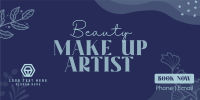 Beauty Make Up Artist Twitter Post Design