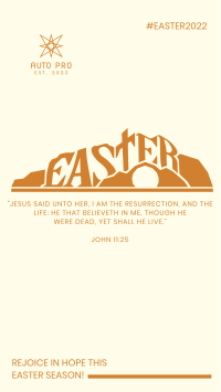 Easter Mountain Instagram Story