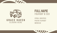 Old Farm Truck Business Card