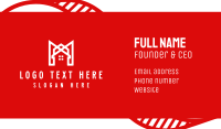 Red Business Card example 2