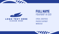 Airplane Wings Business Card