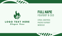 Cannabis Business Card example 2