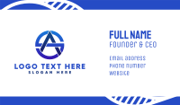 S & A Business Card