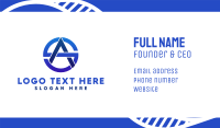 S & A Business Card Design