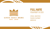 Coliseum Crown Business Card