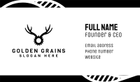 Gear Antlers Business Card