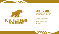 Rhinoceros Business Card example 2