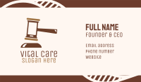 Brown Mobile Justice Business Card