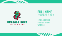 Green Snake Queen Business Card Image Preview