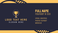 Championship Cup Business Card