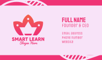 Lotus Flower Crown Business Card