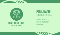 Organic Business Card example 4