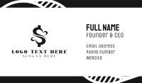 Black Price  Business Card