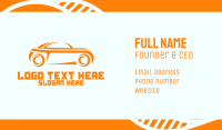 Car Style Business Card example 2