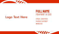 Romantic  & Red Business Card