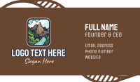 Mountain River Valley  Business Card