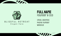 Emerald Business Card example 1
