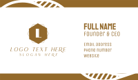 Toffee Business Card example 1