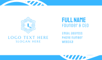 Icy Business Card example 2