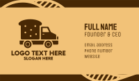 Delivery Truck Business Card example 4