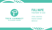 Painter Paintbrush Letter P Business Card