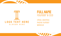 Tech Pillar T Business Card