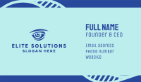 Blue Hunter Vision Eye Business Card