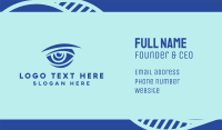 Blue Hunter Vision Eye Business Card