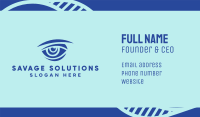 Blue Hunter Vision Eye Business Card Image Preview