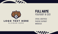 Sports Mascot Business Card example 4