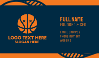 Basketball Business Card example 1