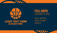 Dead Basketball Ball Business Card