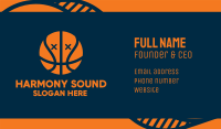 Dead Basketball Ball Business Card