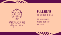 Lotus Flower Business Card example 4