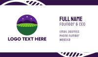 Purple Star Business Card example 3