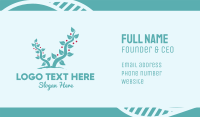 Forest Berry Tree Business Card