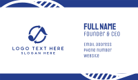 Blue Loop Music Business Card