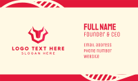 Tech Red Bull Business Card