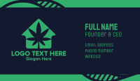 Weed House Business Card