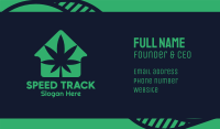 Weed House Business Card