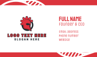 Red Helmet Business Card example 4