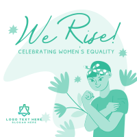 Celebrating Women's Equality  Instagram Post